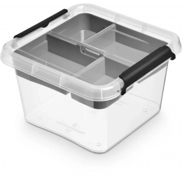 Simplestore Box+ insert 20x20x12cm, 3L