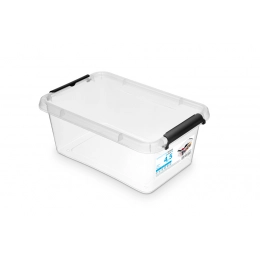SimpleStore storage container with lid 4,5l 29x20x12cm