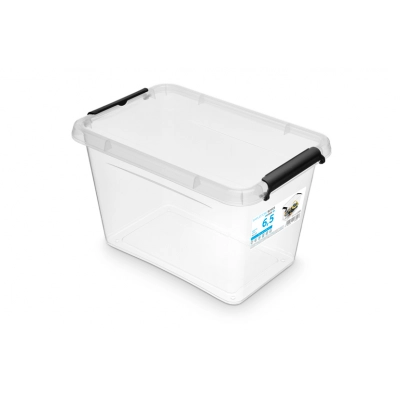 
                                            SimpleStore storage container with lid 6,5l 29x20x18cm
                                            