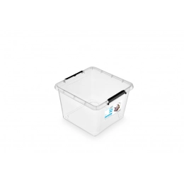 SimpleStore storage container with lid 32l 39x39x26cm