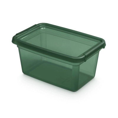 
                                                Basestore container with lid and clips, 19x28x13 cm 4,5 L pine
                                                