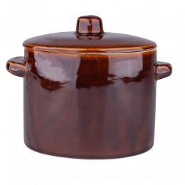 Casserole straight 1,5l with lid