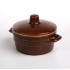 Pot for lard with lid 0,6 l