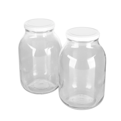 
                                            Set of 2 jars to-3000+caps 6z
                                            