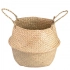 Корзина из соломы 25x32x28 см Корзина из соломы 25x32x28 см
