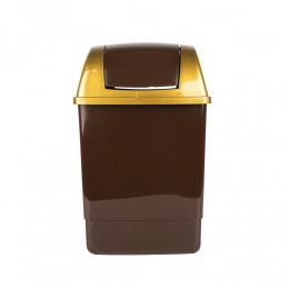 Clip bin 12l brown