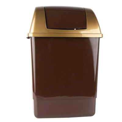 
                                            Корзина для бумаг Clip объемом 26 литров коричневого цвета
                                            