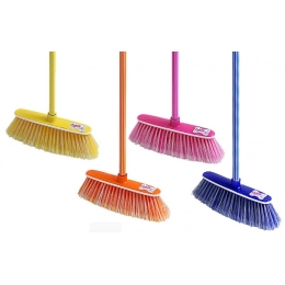Set of sweeping brush+stick 120cm Candy