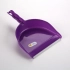 Dustpan with rubber