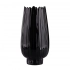 Черный цветочный горшок 12x12x24,5 см Черный цветочный горшок 12x12x24,5 см