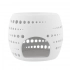 Porcelain oil burner, dots design 10,5x10,5x8,5 cm Porcelain oil burner, dots design 10,5x10,5x8,5 cm