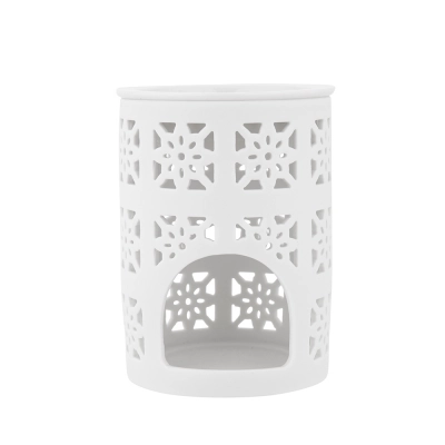 
                                            Porcelain oil burner, square decoration, 8,5x8,5x12 cm
                                            