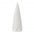 Porcelain Christmas tree figurine, 8x7.5x14 cm, white Porcelain Christmas tree figurine, 8x7.5x14 cm, white