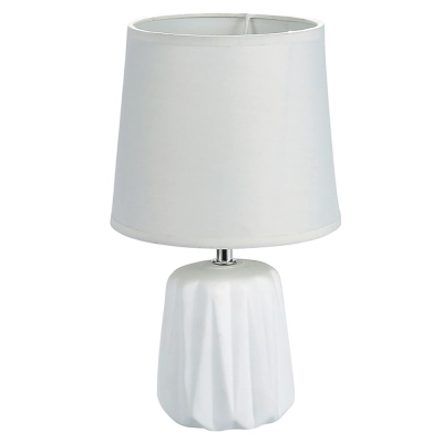 
                                            Table lamp with white ceramic base 18x31 cm
                                            