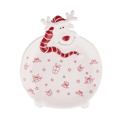 
                                            Plate deer shape 26x212x4,5 cm
                                            