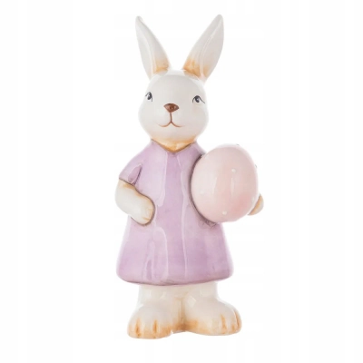 
                                                Ceramic rabbit girl 8x6,5x16,5 cm
                                                