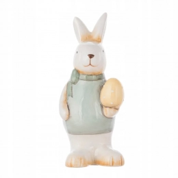 Ceramic rabbit boy 8x6,5x16,5 cm