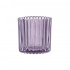 Glass candle holder 7,5x7,5x7,5 cm