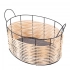 Металлическая корзина с соломой 40x26,5x24,5 см Металлическая корзина с соломой 40x26,5x24,5 см