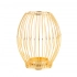 Gold metal lattice candle holder 8,5x8,5x15,5 cm Gold metal lattice candle holder 8,5x8,5x15,5 cm