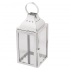 Металлический фонарь 9x9x20 см серебристый Металлический фонарь 9x9x20 см серебристый