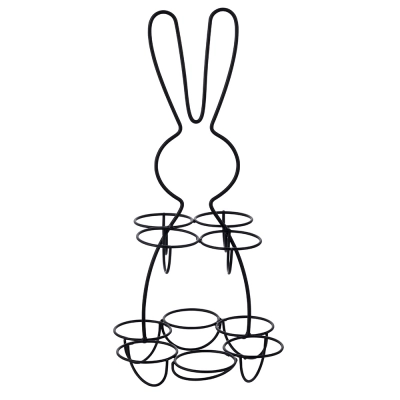 
                                            Держатель для яиц дизайн кролика 16,5x15x31,5 см
                                            