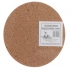 washer for the pot, diameter 24.5 cm, thickness 7mm, made of natural cork washer for the pot, diameter 24.5 cm, thickness 7mm, made of natural cork