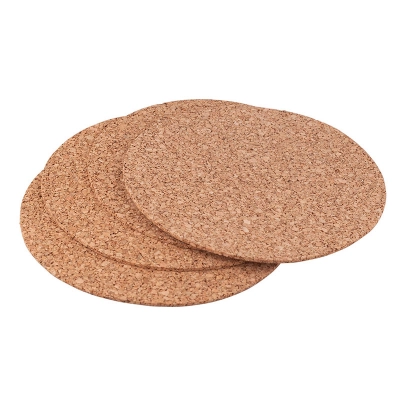 
                                            Set of 4 round cork mats 20cm
                                            