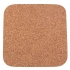 Набор из 4 квадратных пробковых ковриков 30x30 см Набор из 4 квадратных пробковых ковриков 30x30 см