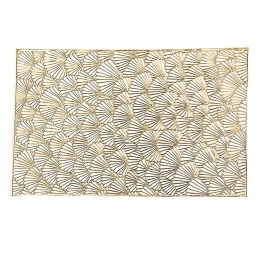ПВХ коврик на стол 45x30 см, дизайн с цветами