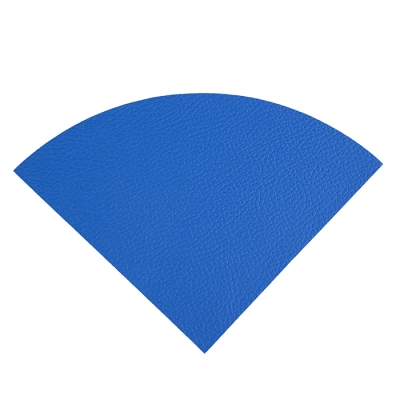 
                                            Двусторонний подстаканник из ПВХ-кожи синего и белого цвета 12x12 см
                                            