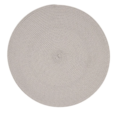 
                                                Straw table coaster  PP 38 cm GRAY
                                                