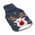 Hot water bottle in a sweater cover, 1 liter, dec. reindeer Hot water bottle in a sweater cover, 1 liter, dec. reindeer