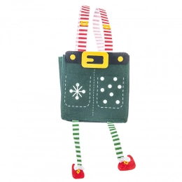 Felt bag, elf design, 8,5x11x30 cm
