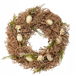 Венок натуральный 30x30x8 см