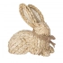 Corn leaves rabbit 15x9x16 cm