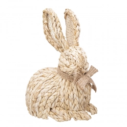 Corn leaves rabbit 16x14x20 cm