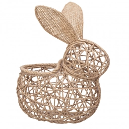 Jute rabbit 17x12x21 cm