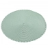Круглый подстаканник 38 см декорированный мятной косичкой Круглый подстаканник 38 см декорированный мятной косичкой