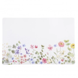 PVC table coaster 28x43 cm dec. Spring flowers