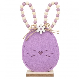 Felt rabbit 11x4x22 cm