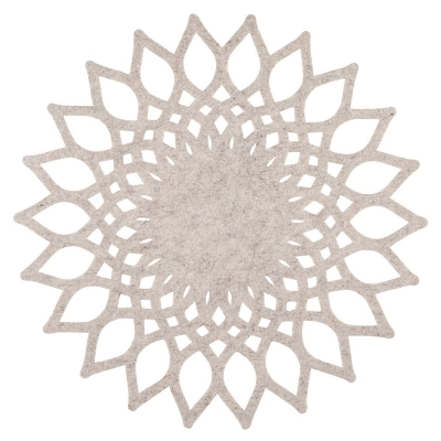 
                                            Round felt mat  38x38x0,3 cm A
                                            