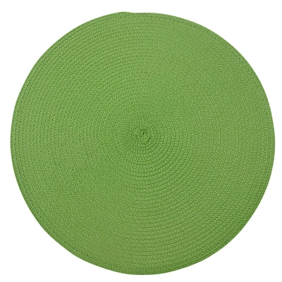 
                                            Straw table coaster PP 38 cm light green
                                            