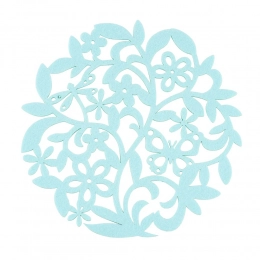 Фетровый коврик мятного цвета 30x30x0,3 см