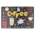 Table coaster 28x43 cm morning coffee C