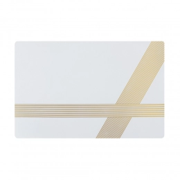 Modern Art table coaster 28x43 cm light