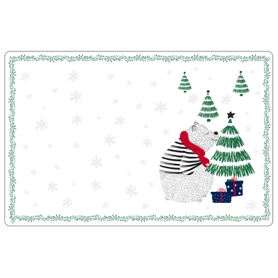 
                                            Winter Friends table coaster 28x43 cm dec. Bear
                                            