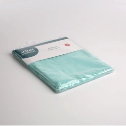 Table cloth 110x160 cm mint openwork