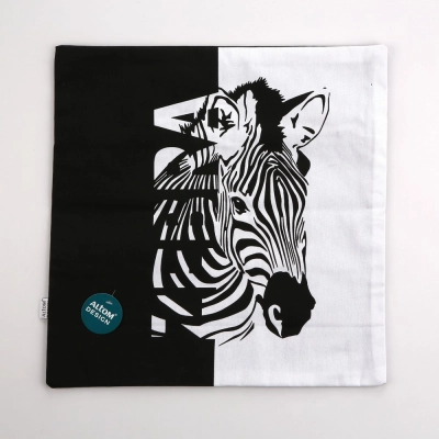 
                                                Cushion cover 40X40 cm wild animals Zebra
                                                