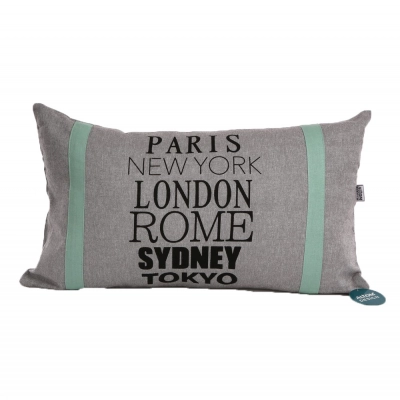 
                                                Cushion cover 30x50 cm city mix decor
                                                